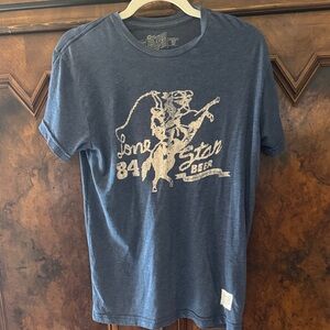 Original Retro Brand Blue Graphic Tee